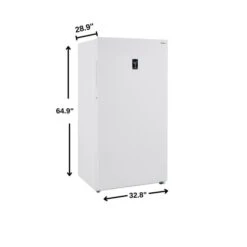 Midea 33-in Convertible Upright Freezer - White - 17-cu Ft
