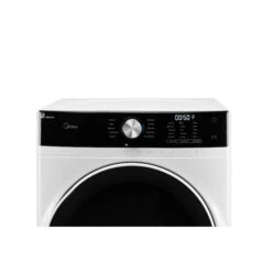 Midea Front Load Electric Dryer - 8-cu Ft - White