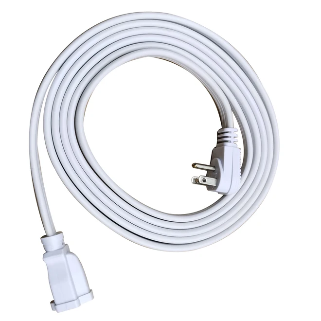 Woods Extension Cord For Air Conditioner - 10' - 15 A - White