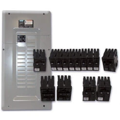 Siemens Main Panel + Breaker X-Press Pack - 24/48 Circuits - 100 A