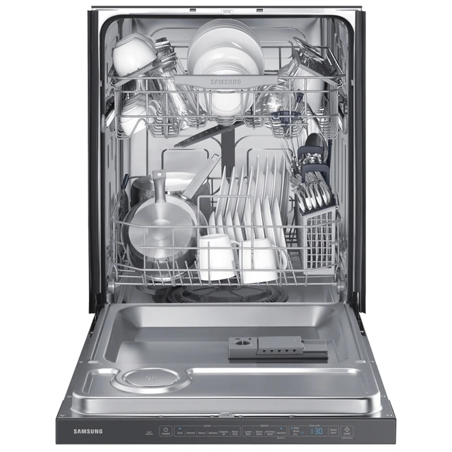 Samsung Dishwasher With StormWash(TM) System - 24" - Black Stainless Steel - Image 4