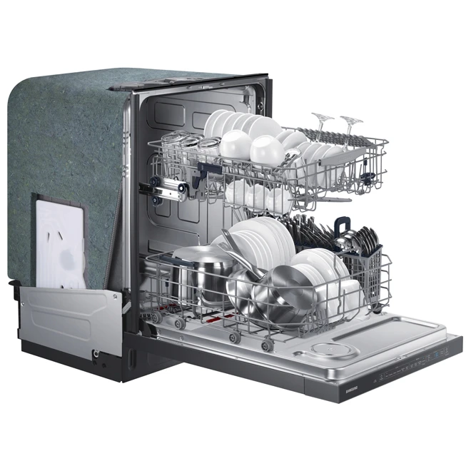 Samsung Dishwasher With StormWash(TM) System - 24" - Black Stainless Steel - Image 2