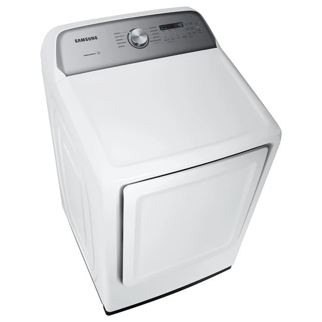 Samsung 7.4 Cu Ft Electric Dryer With Sensor Dry And Smart Care - White - Image 3