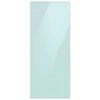 Samsung Bespoke 3-Door Refrigerator Glass Upper Panel - Morning Blue - 17.63 X 42.13 X 0.75-in