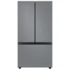 Samsung Bespoke Upper Panel For 3-Door Refrigerator - Glass - Matte Grey - 17.63 X 42.13 X 0.75-in