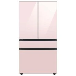 Samsung Bespoke Freezer Drawer Panel For 4-Door Refrigerator - Glass - Pink - 35.63 X 22.25 X 1.25-in