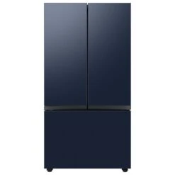 Samsung Bespoke Freezer Drawer Panel For 3-Door Refrigerator - Stainless Steel - Navy Blue