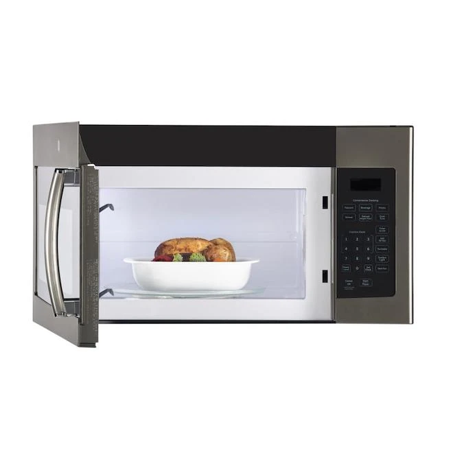 GE Over-the-Range Microwave - 1000 W - 1.6-cu Ft - Slate - Image 3