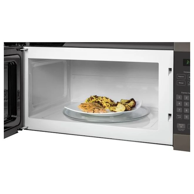 GE Over-the-Range Microwave - 1000 W - 1.6-cu Ft - Slate