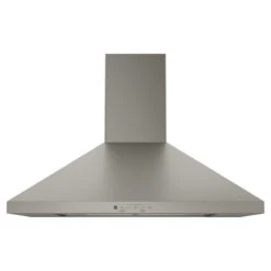 GE Range Hood - Slate - Backlit Controls - 9 3/4-in H X 30-in W X 18 1/2-in D