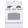 GE Self-Clean Electric Range - 30-in - 5-cu Ft - SensiTemp Technology - White
