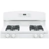 GE Appliances Freestanding - Gas Range - 30-in - 5.0 Cu. Ft. - White - Sealed Burners