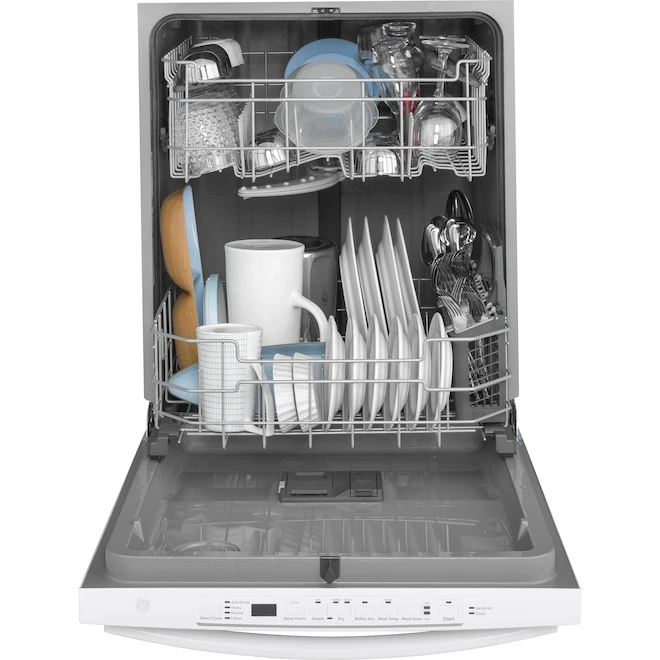 Built-in PermaTuf Tall Tub Dishwasher - 24" - White - Image 2