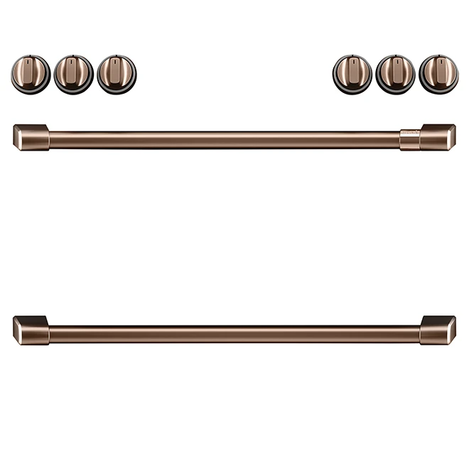 GE Café Brushed Copper Kitchen Range Knobs And Handles