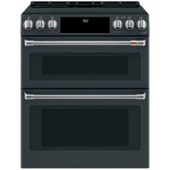 GE Café Kitchen Range Brushed Stainless Steel Knobs And Handles