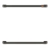 GE Café Brushed Black Double Wall Oven Handles