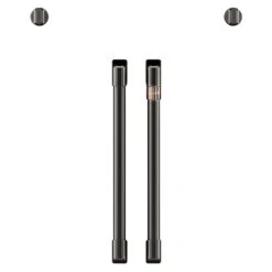 French Door Wall Oven Handles And Knobs - Black