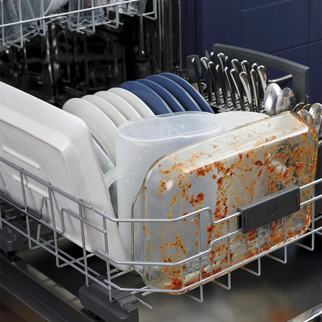 GE Built-In Dishwasher With DryBoost - Slate - 24-in - Image 4