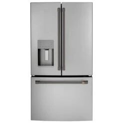 Café Brushed Black Metal Refrigerator Handle