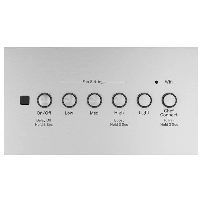 GE Profile 4-Speed 610 CFM 30-in Undercabinet Range Hood - Stainless Steel - Image 5