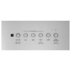 GE Profile 30-in Insert Range Hood - 390 CFM - Stainless Steel