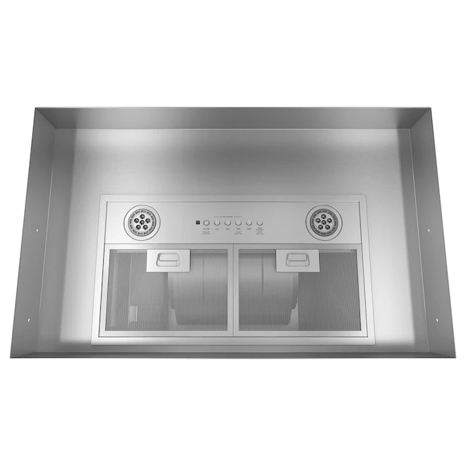 GE Profile 30-in Insert Range Hood - 390 CFM - Stainless Steel - Image 2