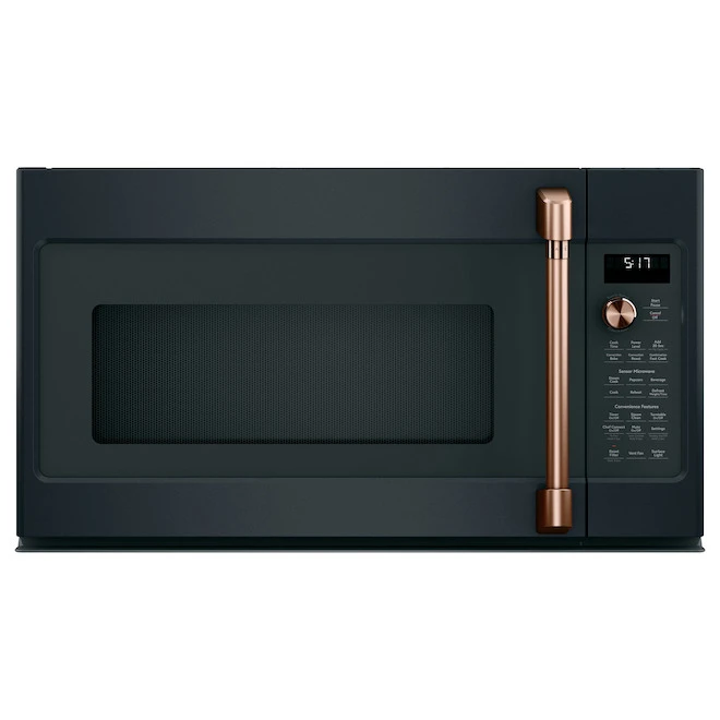 Café Over-The-Range Microwave 2 Piece Handle And Knob Kit Brushed Copper