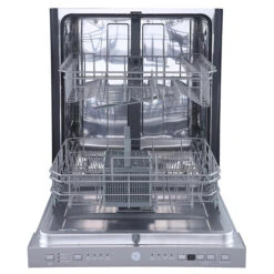 GE Stainless Steel Built-In Top Control Dishwasher With Steam PreWash