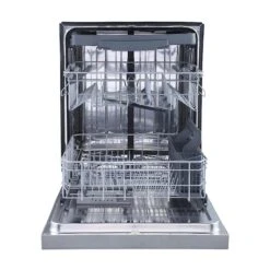GE Stainless Steel Built-In Front Control Dishwasher With Piranha Hard Food Disposer