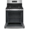 GE Gas 30-in Range 4.8 Cu.ft. - 6 Burners - Stainless Steel