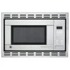 GE 1.1-cu. Ft. Built-in Microwave Oven - 1100 W - Stainless Steel