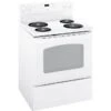GE Electric Range With 4 Coil Elements - 30-in - White