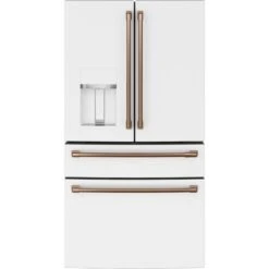 GE Café French Door Refrigerator Brushed Copper Door Handle Kit