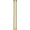 Café Handle Kit For Use With French Door Refrigerator (Brushed Brass) 2 Pieces