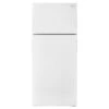 Amana Top-Freezer Refrigerator - 28-in - Multiple Storage Door - 16-cu Ft - White