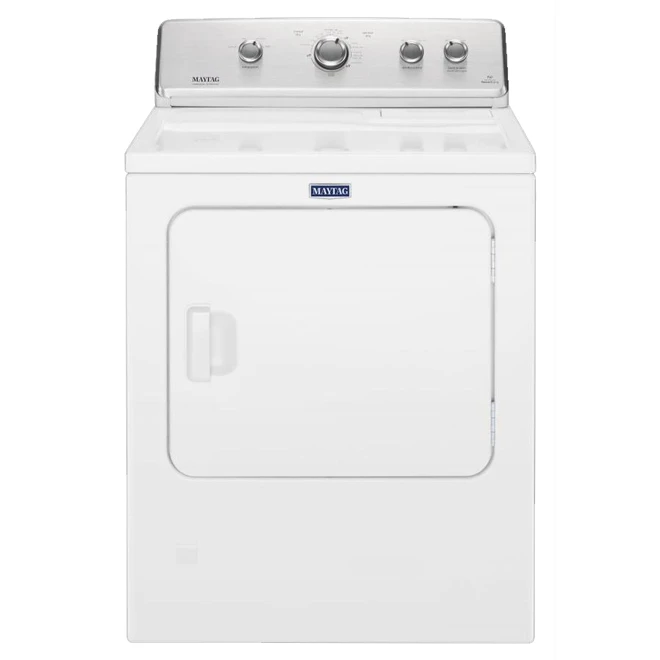 Maytag 7-cu Ft Electric Dryer - White - Image 3