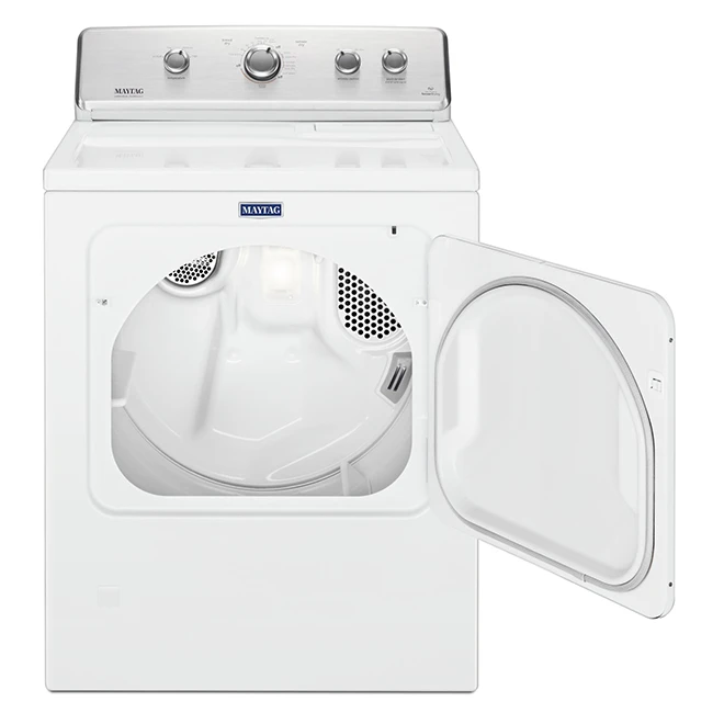 Maytag 7-cu Ft Electric Dryer - White - Image 2