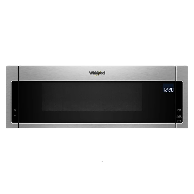 Whirlpool Low-Profile Over-the-Range Microwave - 900 W - 1.1-cu Ft - Fingerprint-Resistant Stainless Steel - Image 3