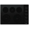 Whirlpool 5-Burner Electric Cooktop - 30-in - FlexHeat - Black