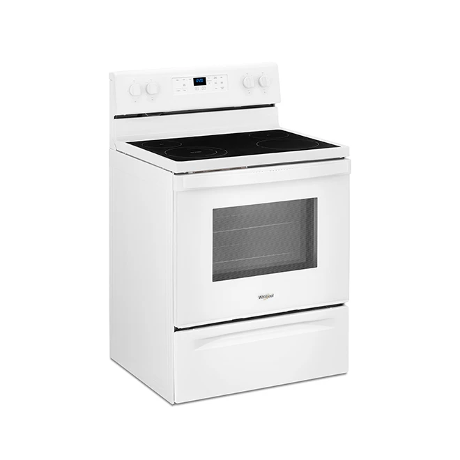 Whirlpool Freestanding Self-Cleaning Electric Oven - Frozen Bake - Fingerprint Resistant - White - Image 5