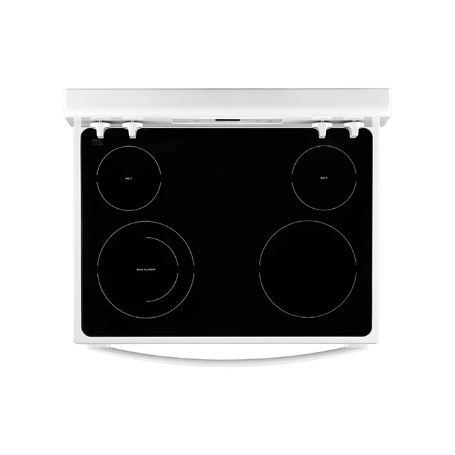 Whirlpool Freestanding Self-Cleaning Electric Oven - Frozen Bake - Fingerprint Resistant - White