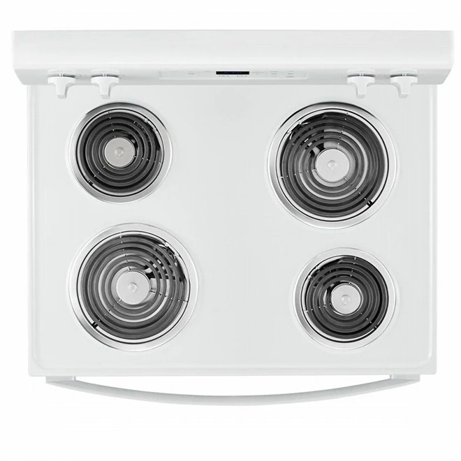 Whirlpool Freestanding Single Oven Electric Range - Self-cleaning - White Finish - Oven Window - Image 4