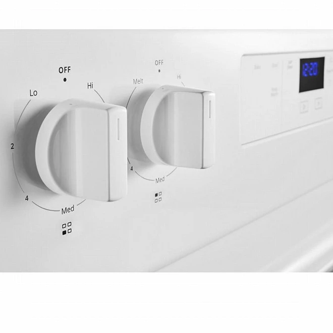 Whirlpool Freestanding Single Oven Electric Range - Self-cleaning - White Finish - Oven Window - Image 5
