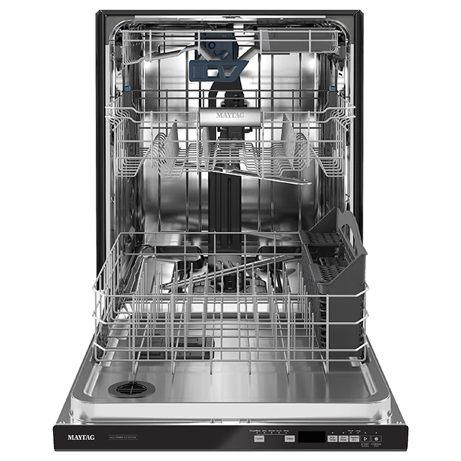 Maytag Built-In Dishwasher - PowerBlast(TM) - 24" - Black - Image 2