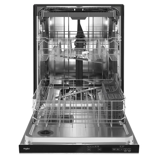Whirlpool Built-In ENERGY STAR-certified Large Capacity Stainless Steel Tub Dishwasher - 47-dB - 24-in - Stainless Steel - Image 4