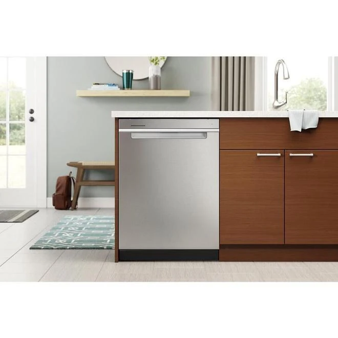 Whirlpool Built-In ENERGY STAR-certified Large Capacity Stainless Steel Tub Dishwasher - 47-dB - 24-in - Stainless Steel - Image 3