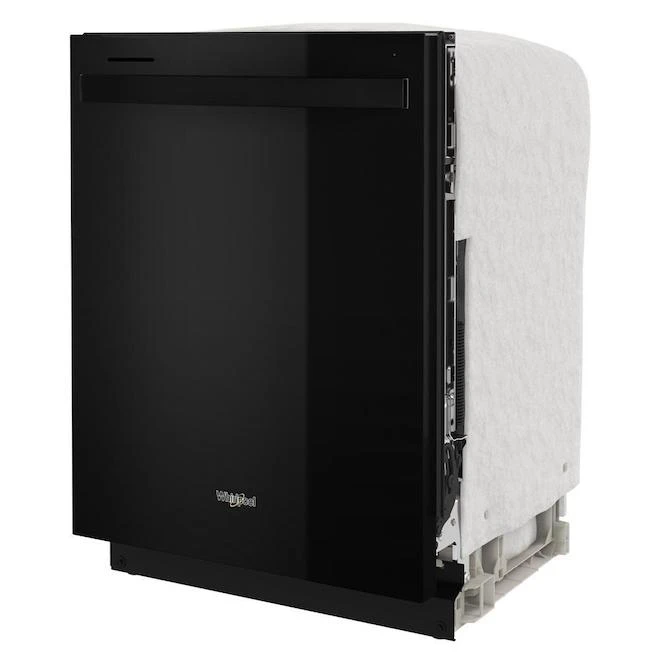 Whirlpool Built-In Dishwasher With Tall Tub And Third Rack - 24-in - Black