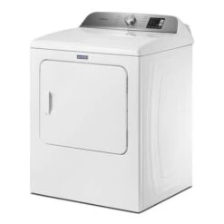 Maytag 7.0-cu Ft Electric Dryer - Reversible Door - Moisture Sensing - White