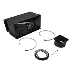 Whirlpool Range Hood Ductless Vent Kit - Black - 20 X 13 X 12-in
