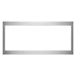 Whirlpool Built-in Microwave Trim And Mounting Bracket Kit - 31.5-in - Stainless Steel